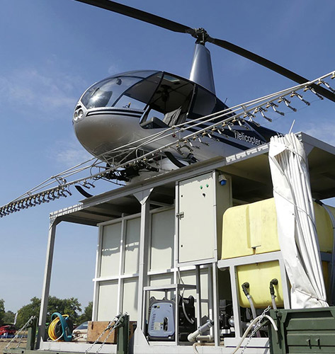 Huntsville Helicopter Ice Melt