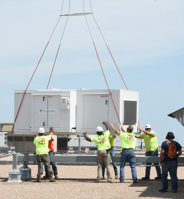 Huntsville Helicopter HVAC Lift