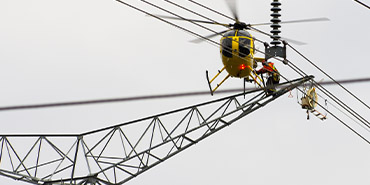 Huntsville Helicopter Transmission Line Maintenance