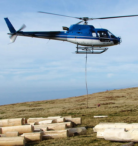 Huntsville Helicopter Logging