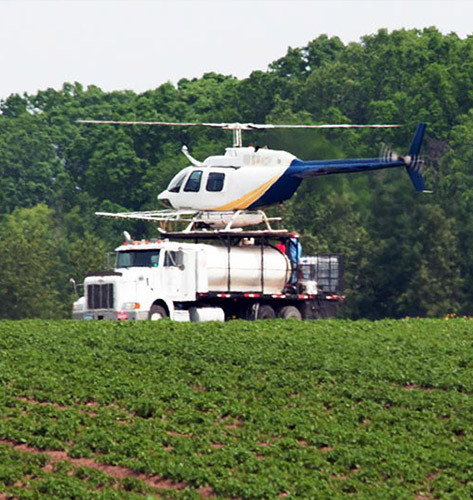 Huntsville Helicopter Truck Re-Fuel